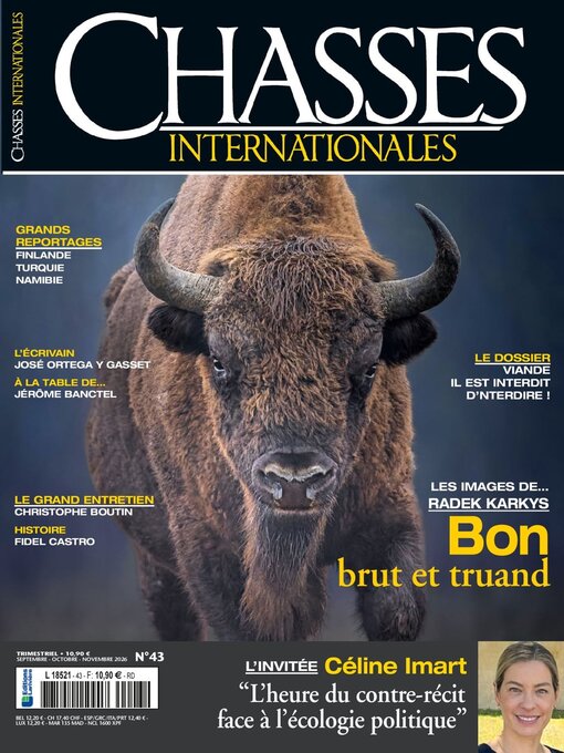Cover image for Chasses Internationales